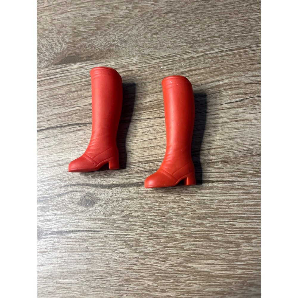 Barbie Red‎ Tall Doll Boots Fashion Accessory for 11.5 Inch Dolls